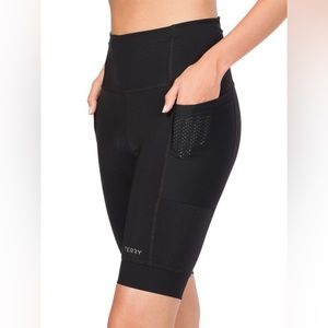 Terry Hi Rise Holster Bike Cycling Shorts Black Size Medium